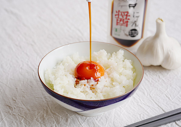 卵かけご飯で悶絶！コクがある万能醤油ディスカバリー　有機ガーリック醤油