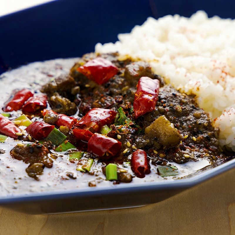 花椒と山椒がしびれる旨辛麻辣カレー