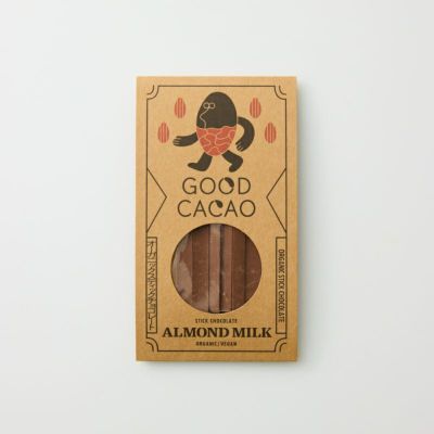 オーガニックスティックチョコレート アーモンドミルク 商品画像
