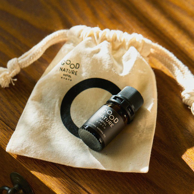 GOOD NATURE HOTEL KYOTO　オリジナルアロマ 部屋置きシーン