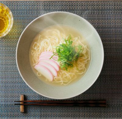 九条ねぎと生姜の旨出汁にゅうめん　　料理例