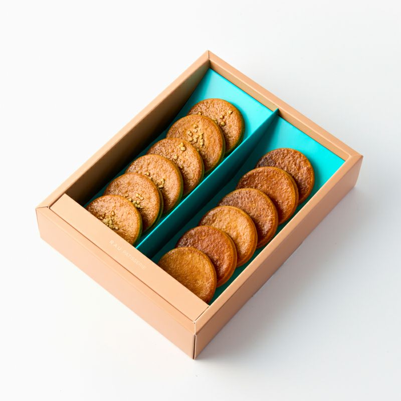 キャラメルサンドクッキー 12枚入｜京都RAU(ラウ)スイーツ 公式通販