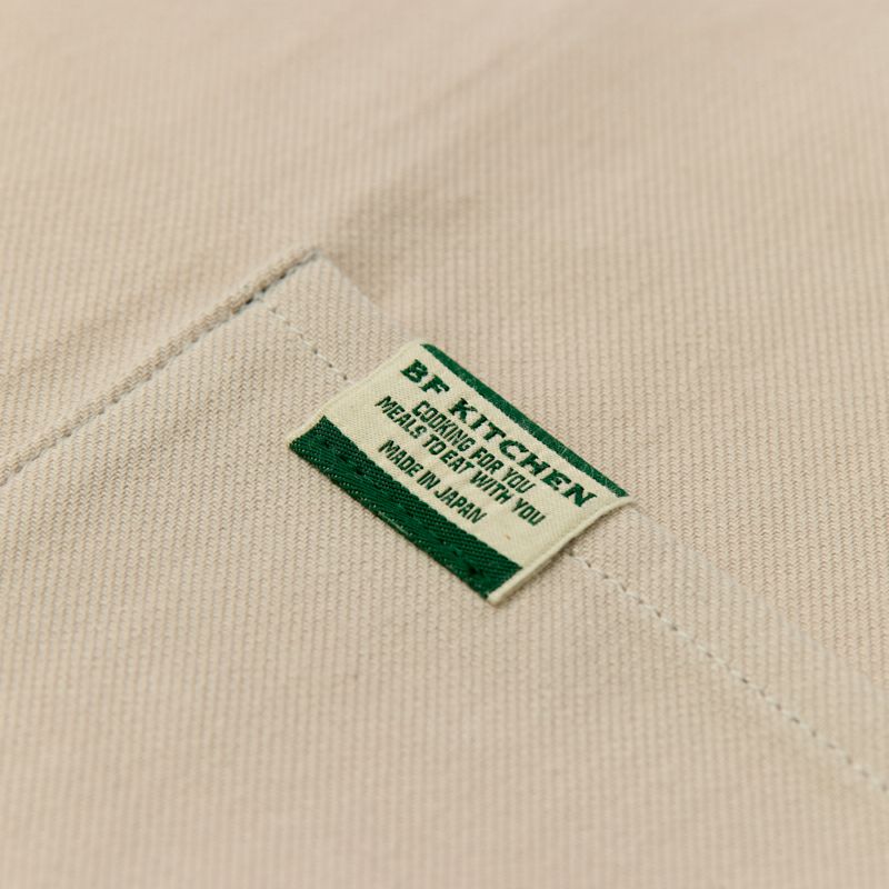 BF KITCHEN エプロン（くり） タグ