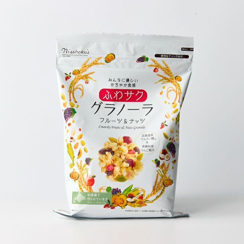 日本食品　ふわサクグラノラ フルーツ＆ナッツ_1