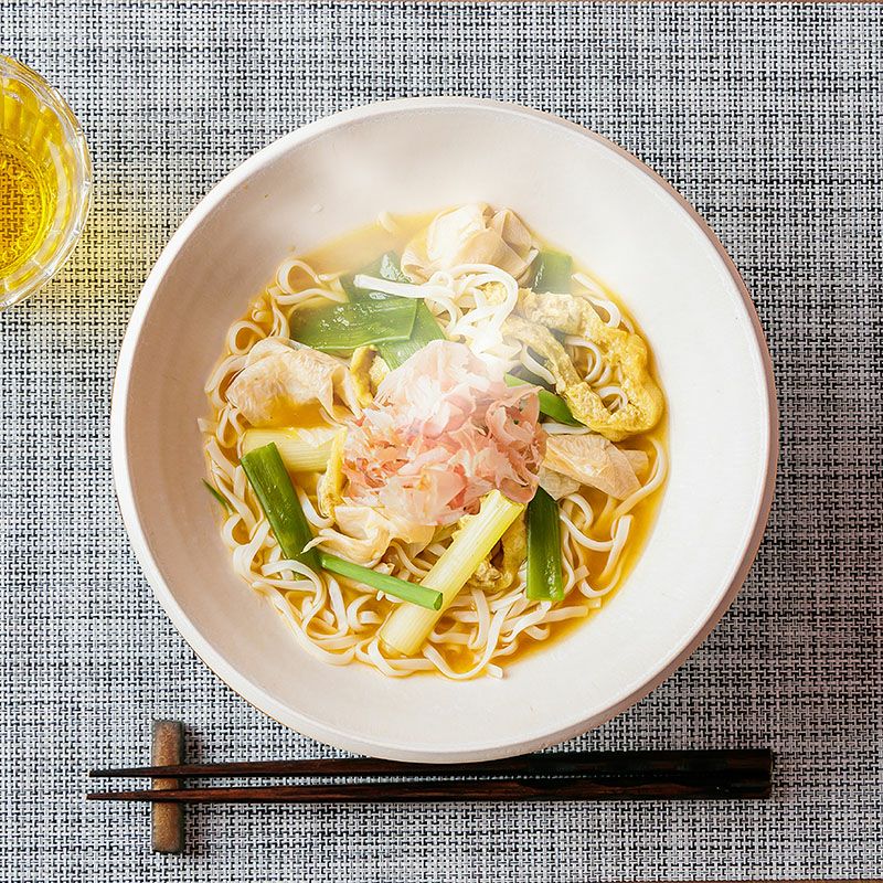 九条ねぎと京ゆばの旨出汁カレーうどん 料理例