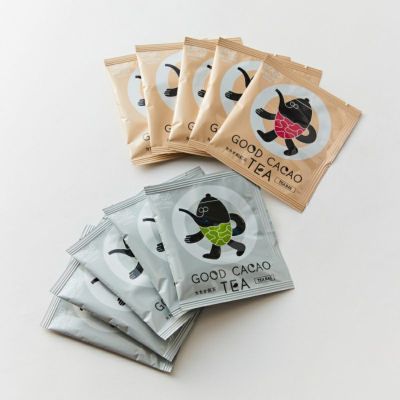 GOOD CACAO　カカオティー個包装10点セット(煎茶・和紅茶)
