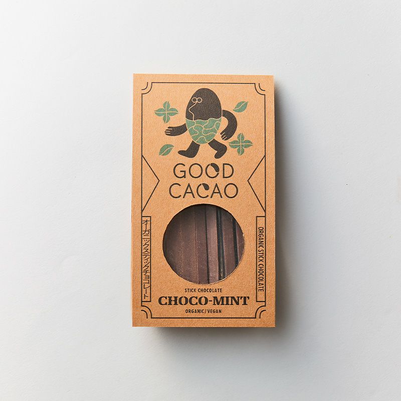 GOOD CACAO　オーガニックスティックチョコレート　チョコミント_2