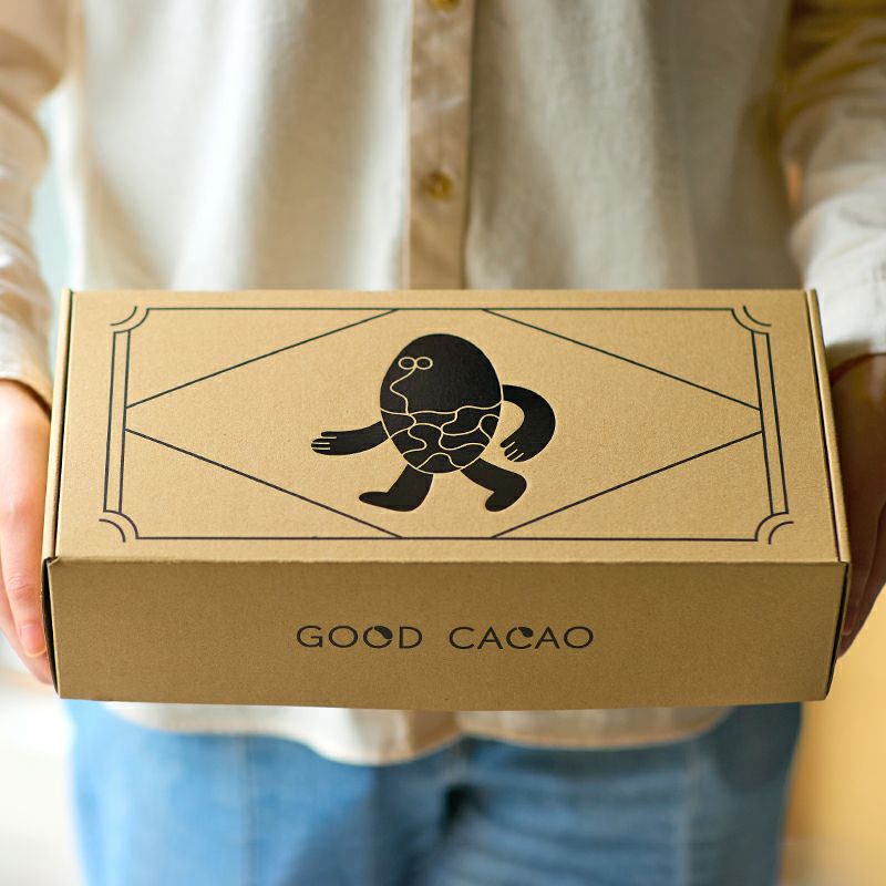 GOOD CACAO フィナンシェ2種とカカオほうじ茶セット｜GOOD NATURE